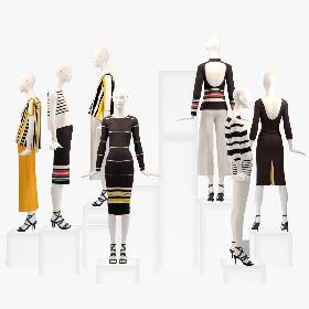3D Showroom Fashion Store 008 3D